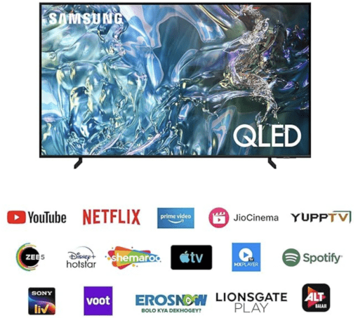 Samsung 138 cm (55 inches) 4K Ultra HD Smart QLED TV QA55Q60DAULXL (Black) - Image 2